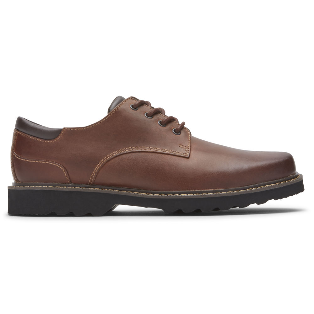 Oxfords Rockport Homem Marrom - Northfield Waterproof - 30198EHAT